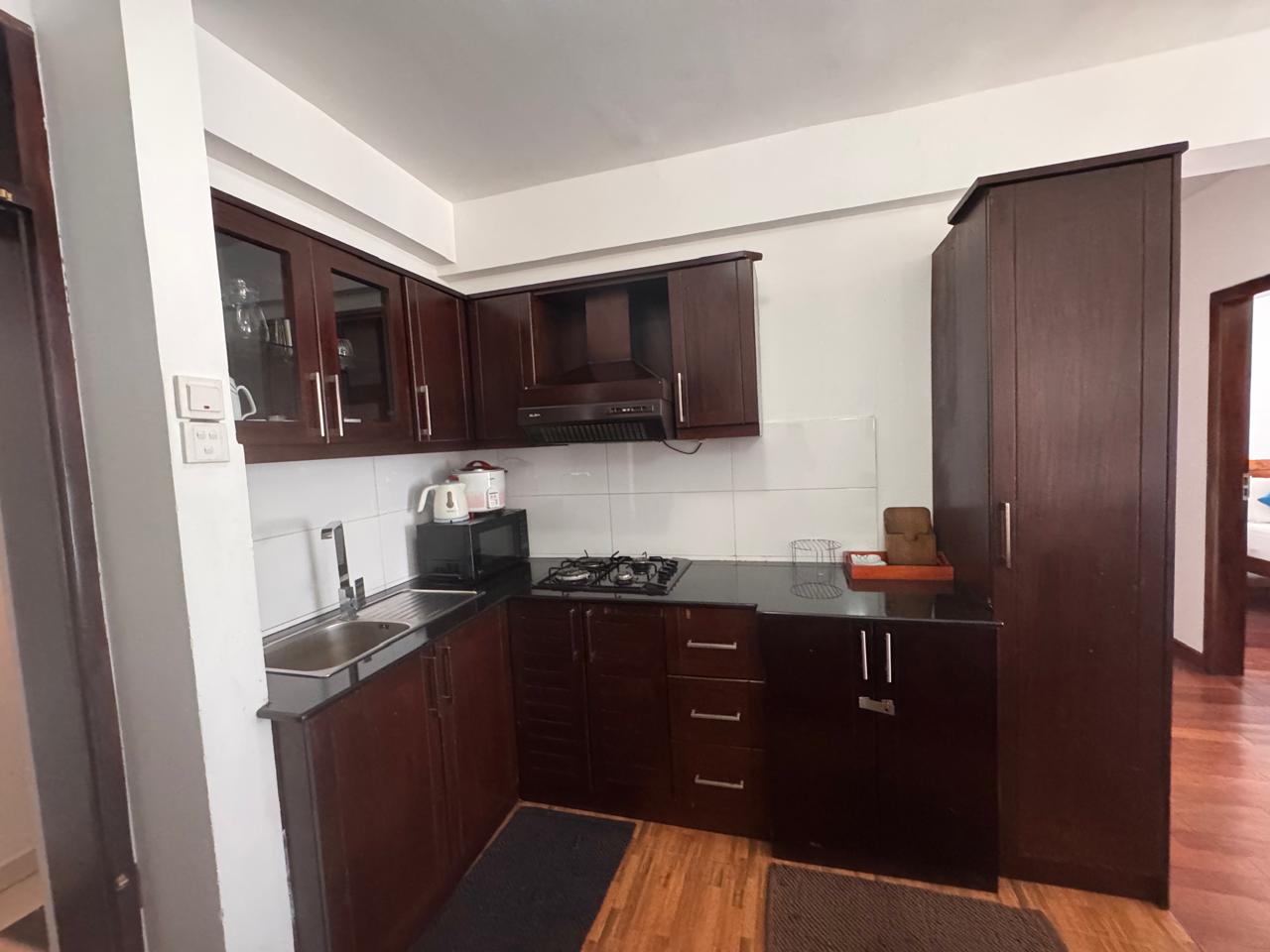 Panoramic luxury suite view